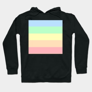 Pastel color palette Hoodie